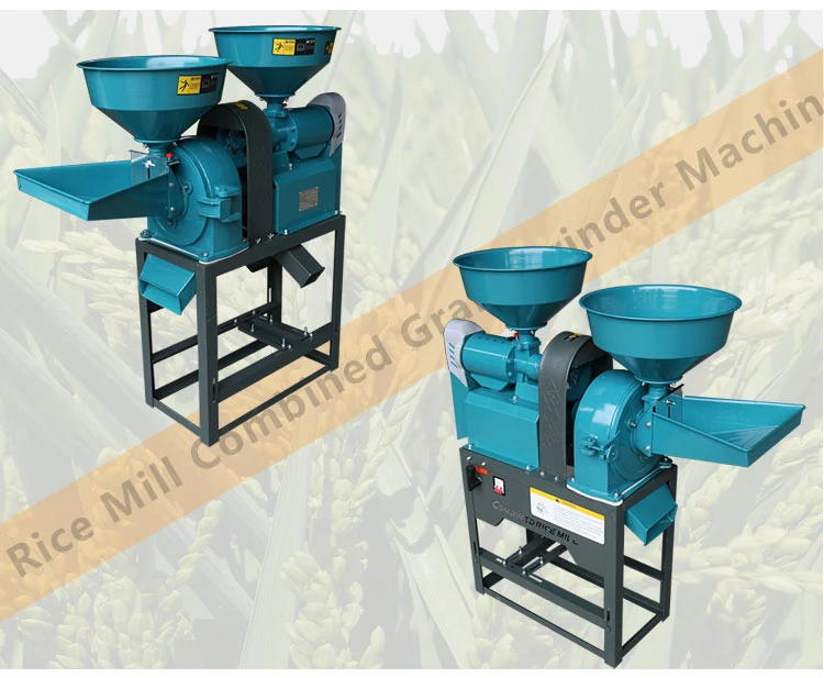 Small Rice Huller Paddy Milling Machine Mini Rice Husker