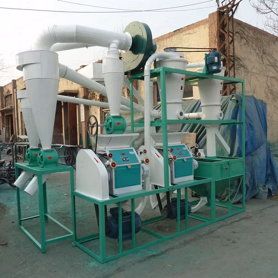 10t 20t/D Semolina Grinding Wheat Corn Maize Milling Machine Semolina Flour Mill for Maize Grinder