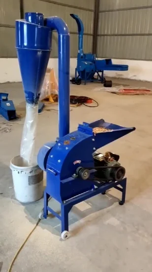 Motor diesel motor elétrico usado moinho de martelo máquina triturador de milho